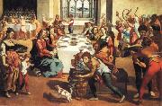 Andrea Boscoli The Marriage at Cana painting